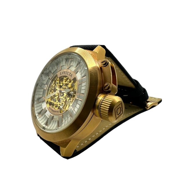 Invicta Corduba Skeleton Inner Dial Rose Gold Stainless Steel Men's Watch - Picture 4 of 6